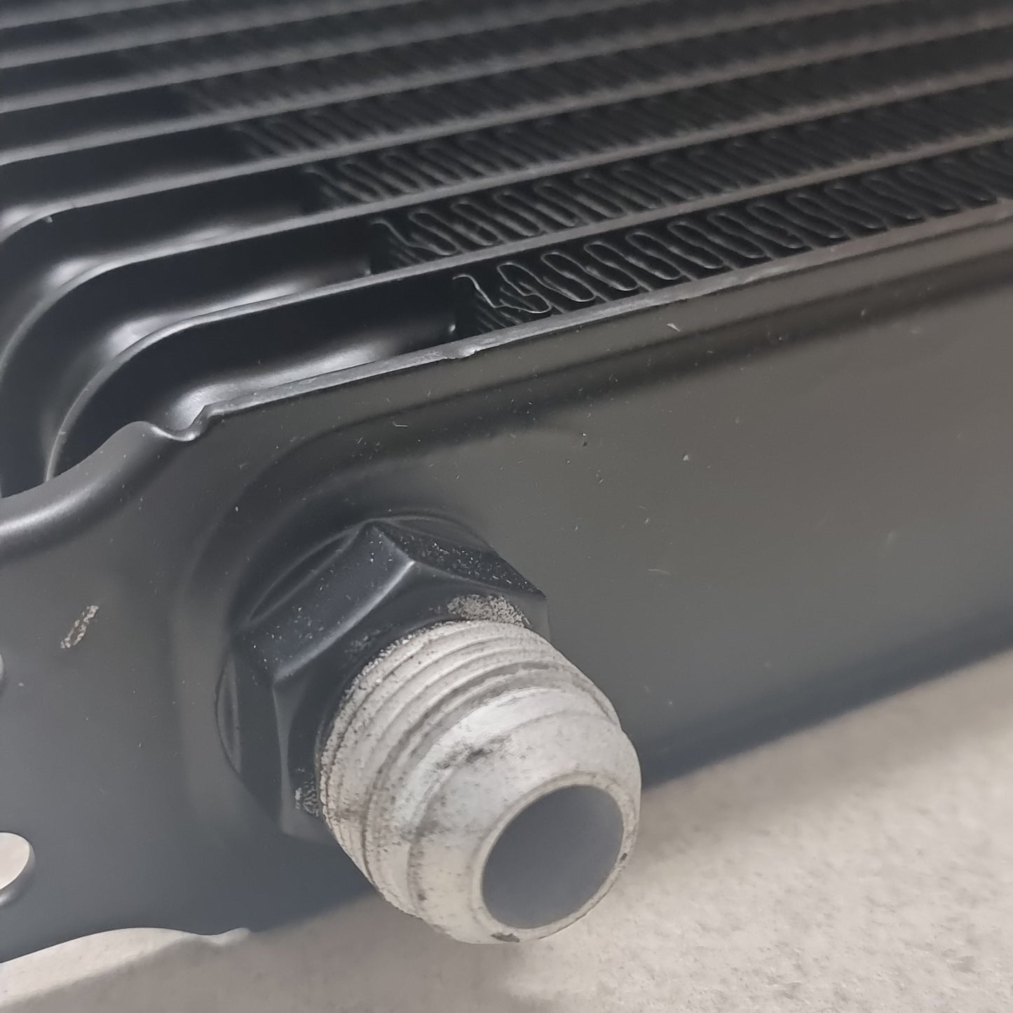 19 row oil cooler