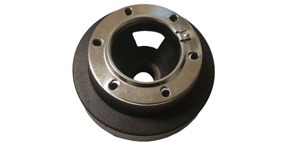 Sports steering wheel adapter for e46