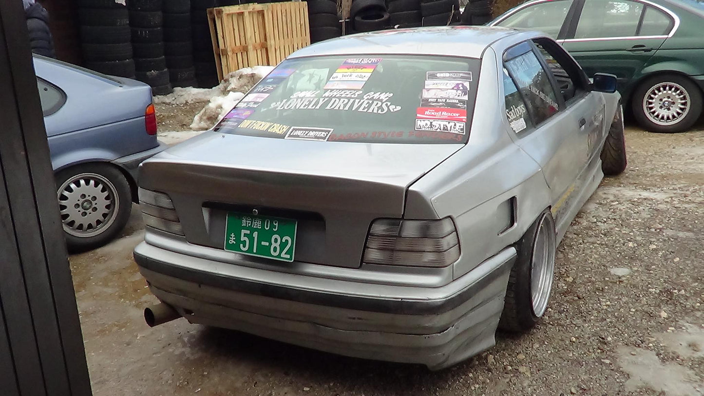 e36 ABS plastic ducktail spoiler