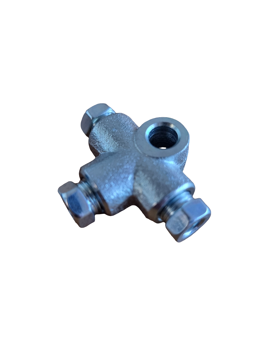 Brakeline T-type distribution block