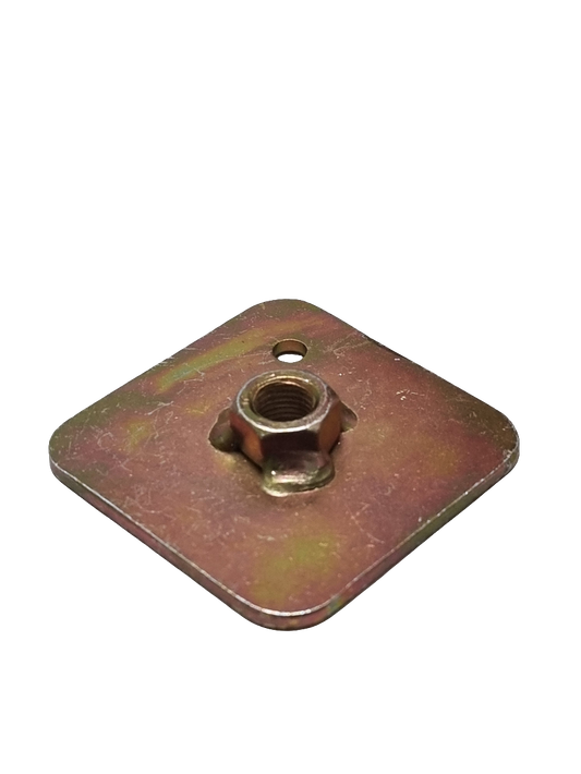 Seatbelt reinforcement mounting plates