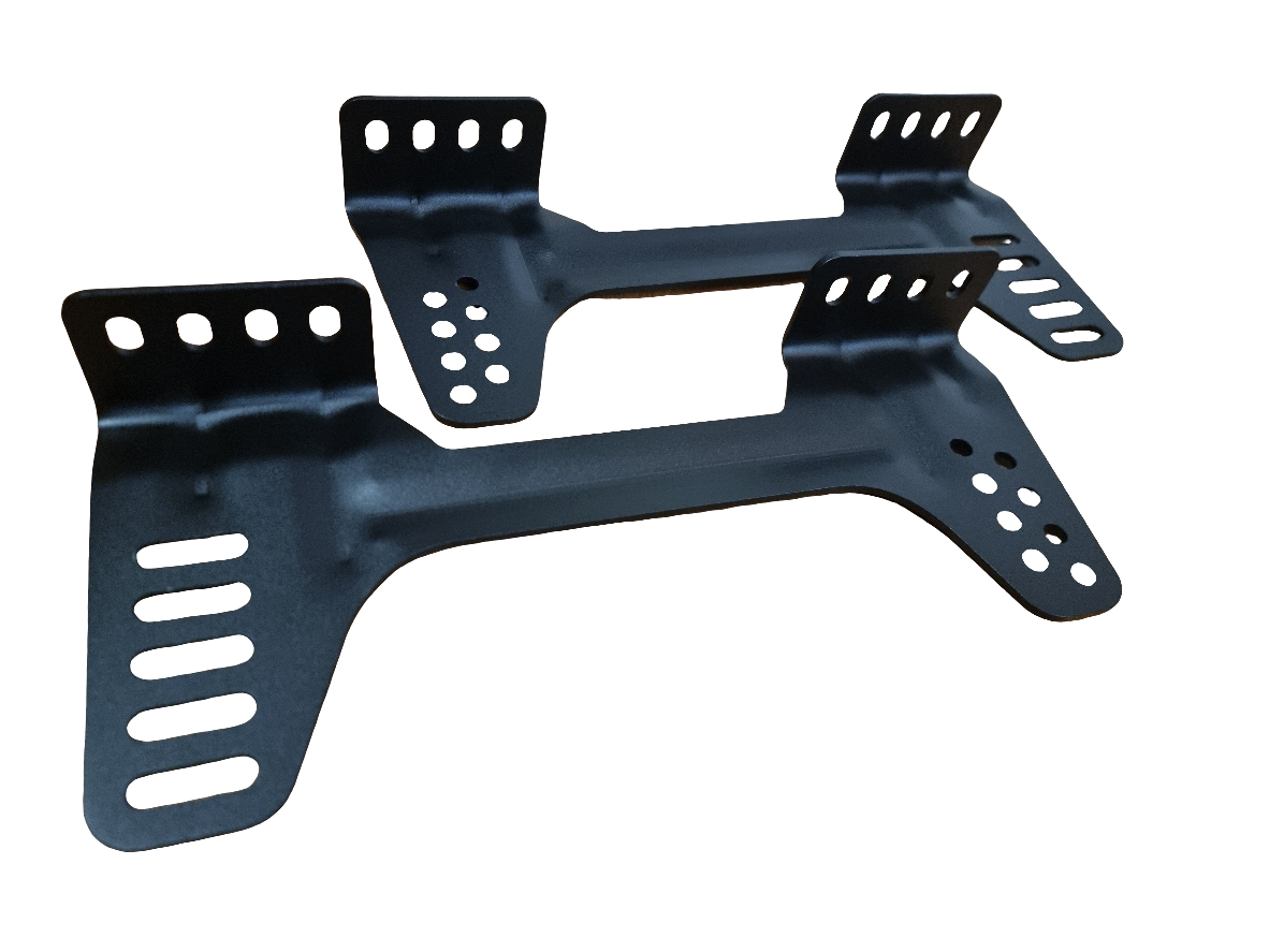 Light racing seat brackets