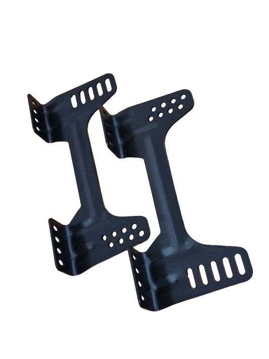 Light racing seat brackets