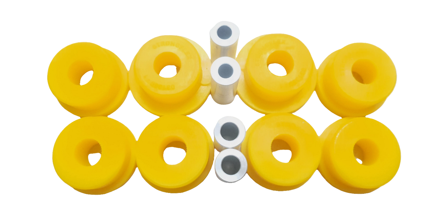 E36 rear subframe polyurethane Strongflex bushings