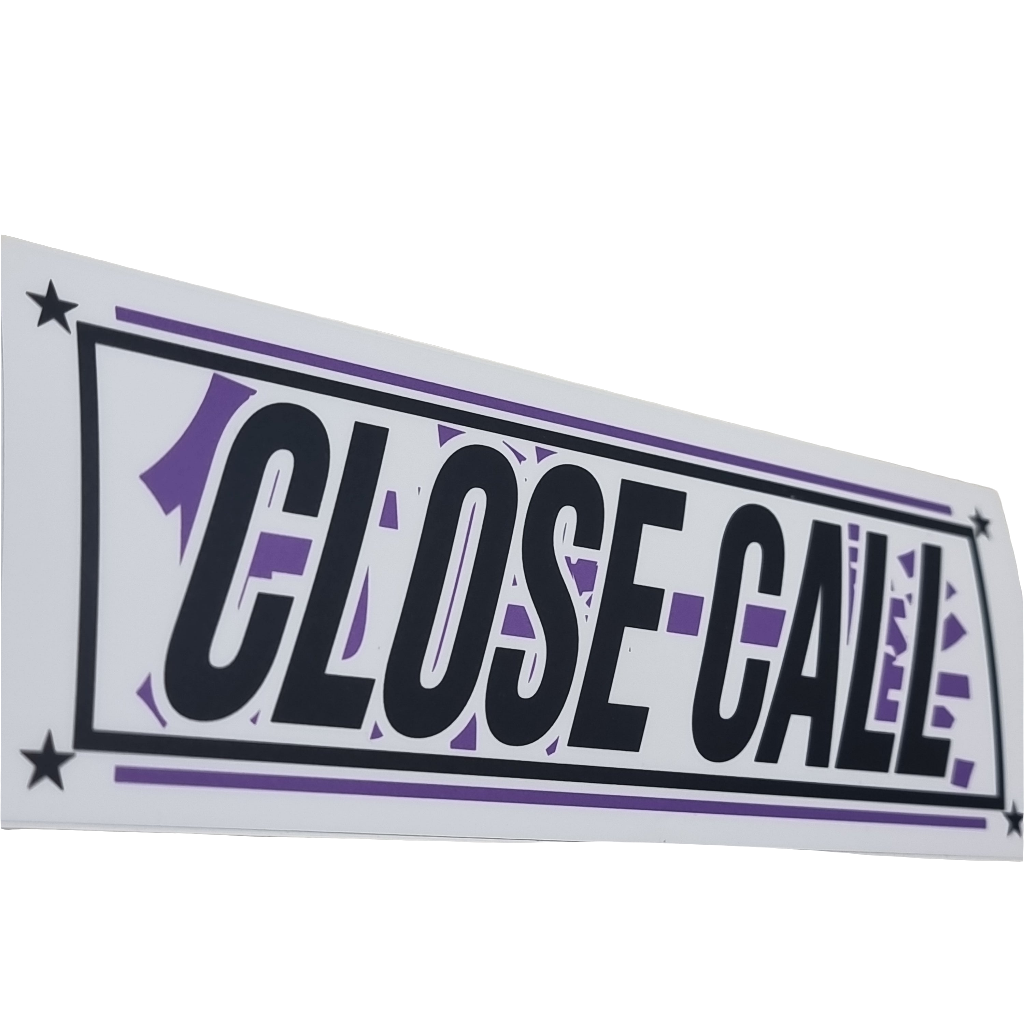NEW Close call SkidShop stickers