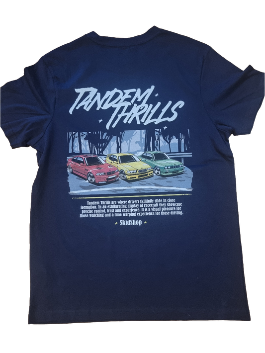 NEW SkidShop Tandem Thrills t-shirt