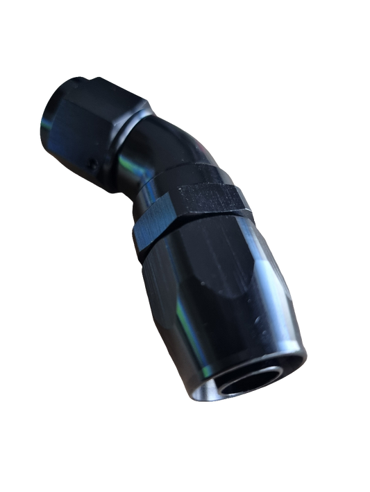 45° HIGH FLOW AN10 fitting
