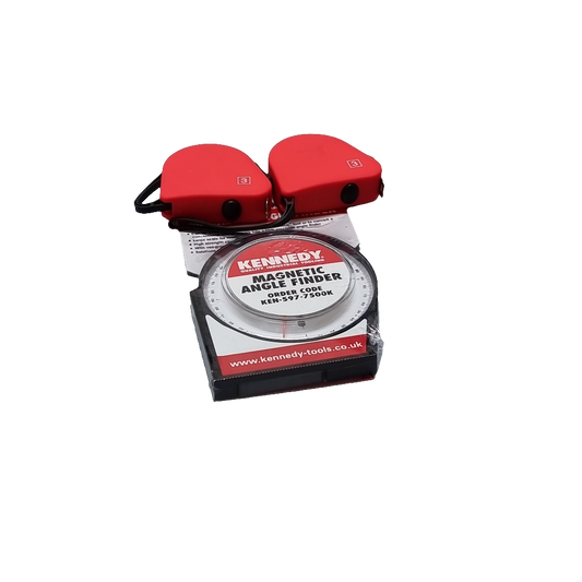 Toe plate set + angle gauge