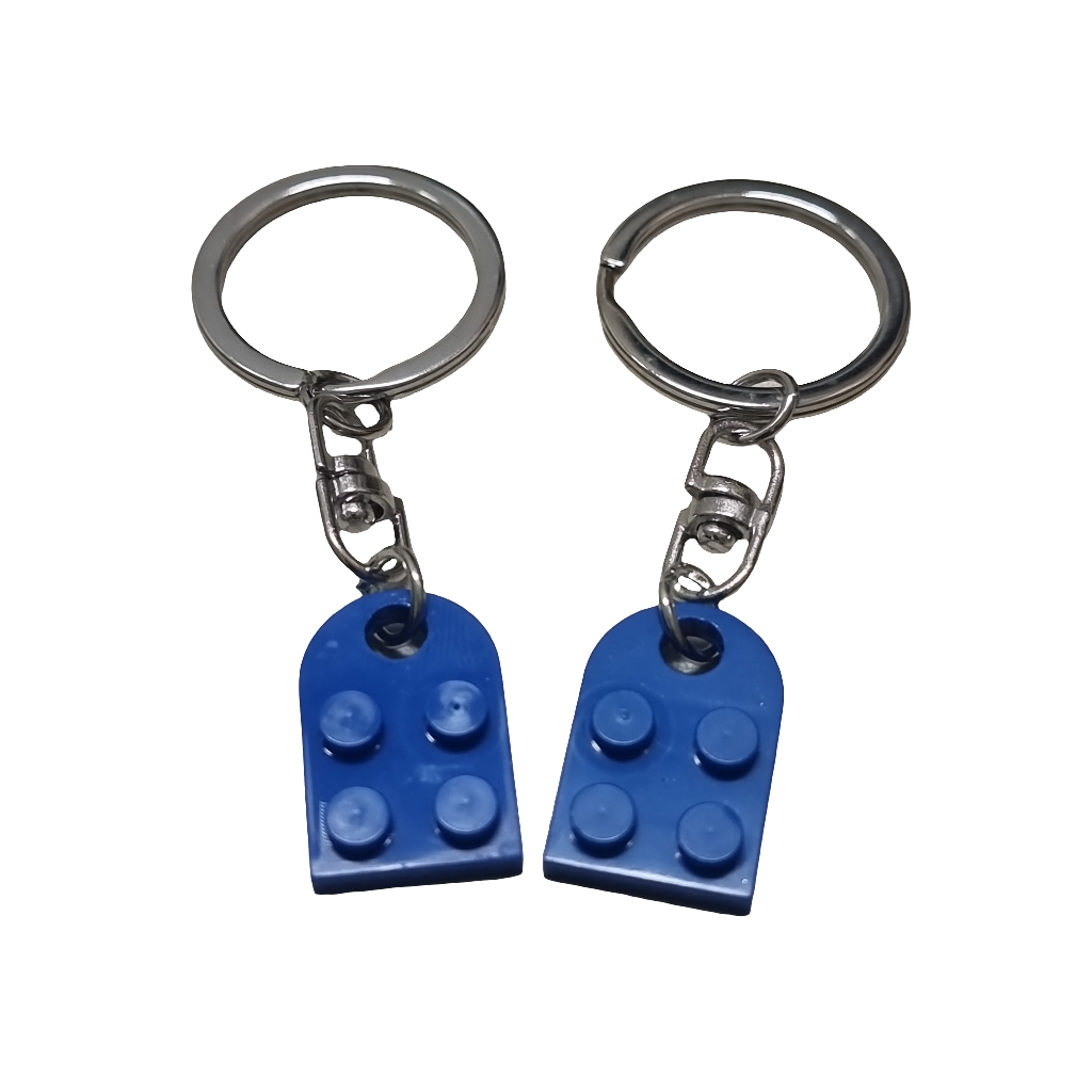 Le(t's)go Heart Keychain