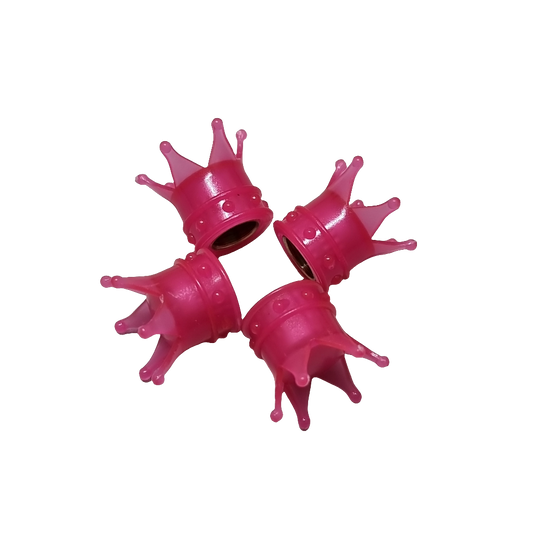 Glow in the dark K's tire valve caps