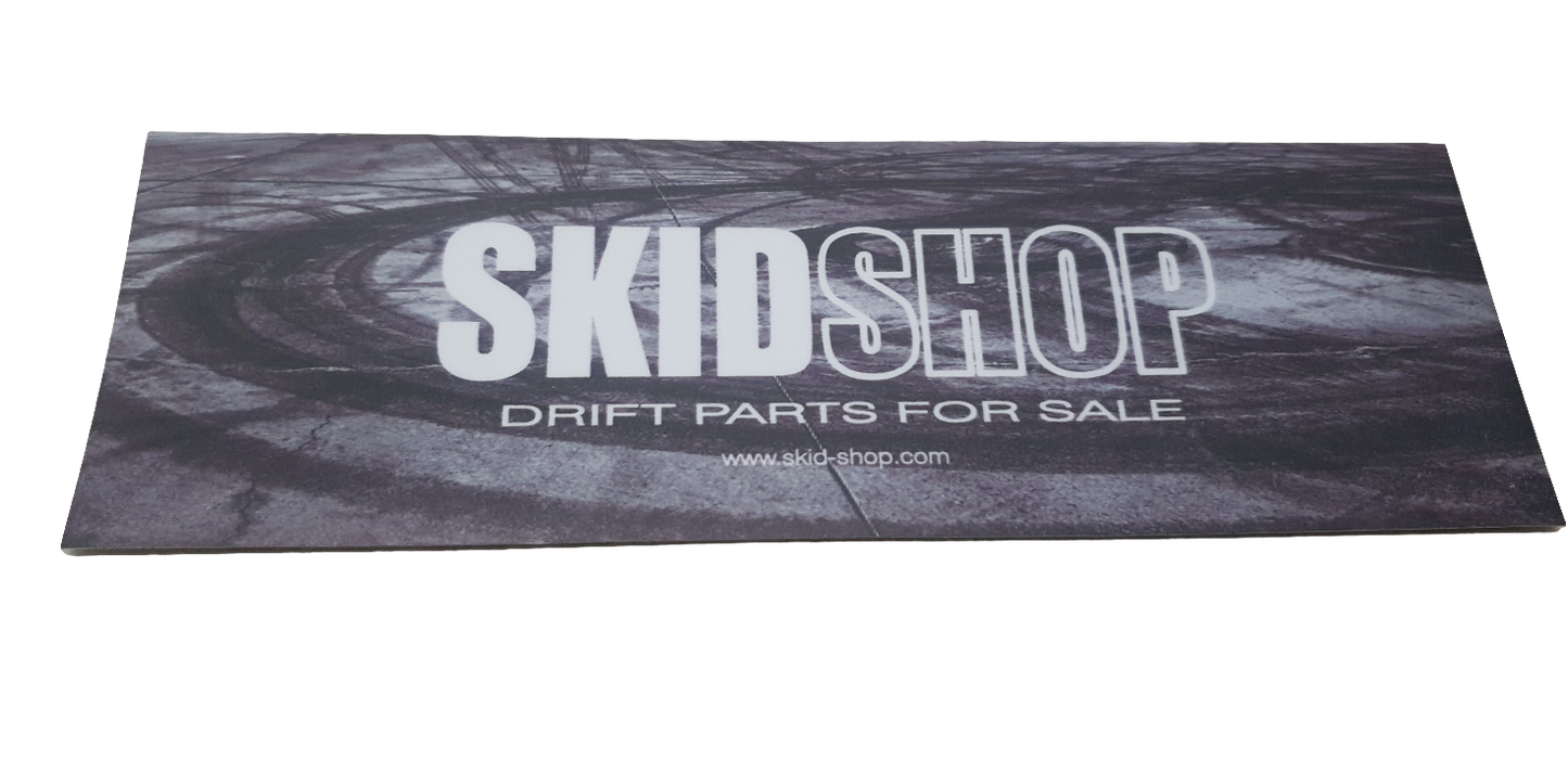 Skid mark slap sticker