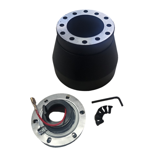 Sports steering wheel adapter for e30