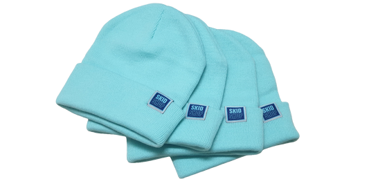 cool mint SKIDSHOP reversible beanie