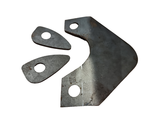 e30 e36 compact rear subframe differential mount reinforcement plates