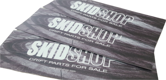 Skid mark slap sticker