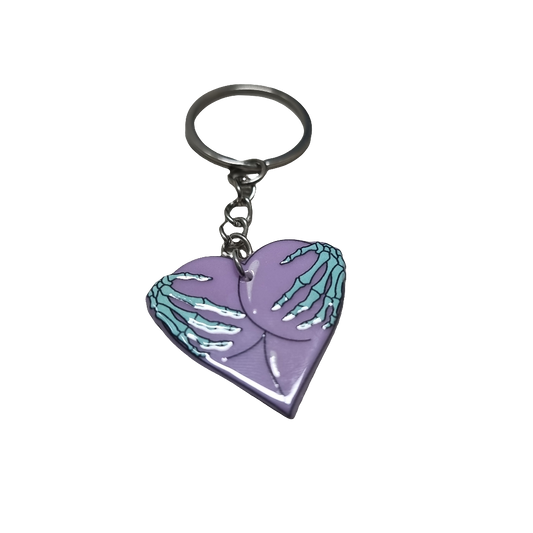 Heart keychain