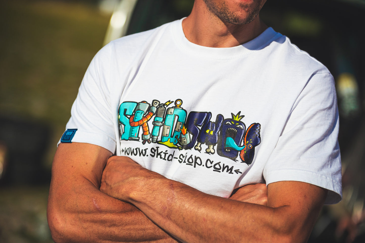 SkidShop funky t-shirt