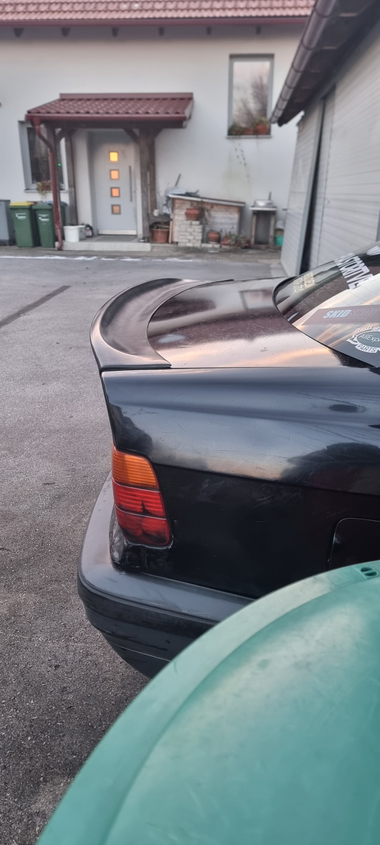 e36 ABS plastic ducktail spoiler