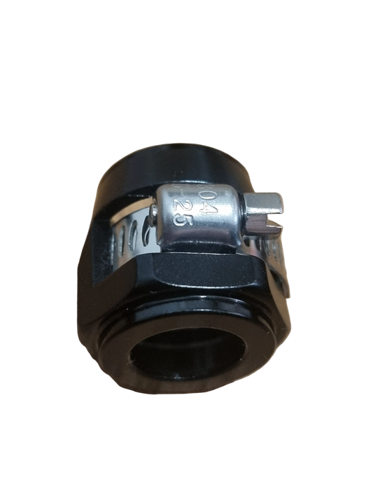 Hidden AN10 hose clamp