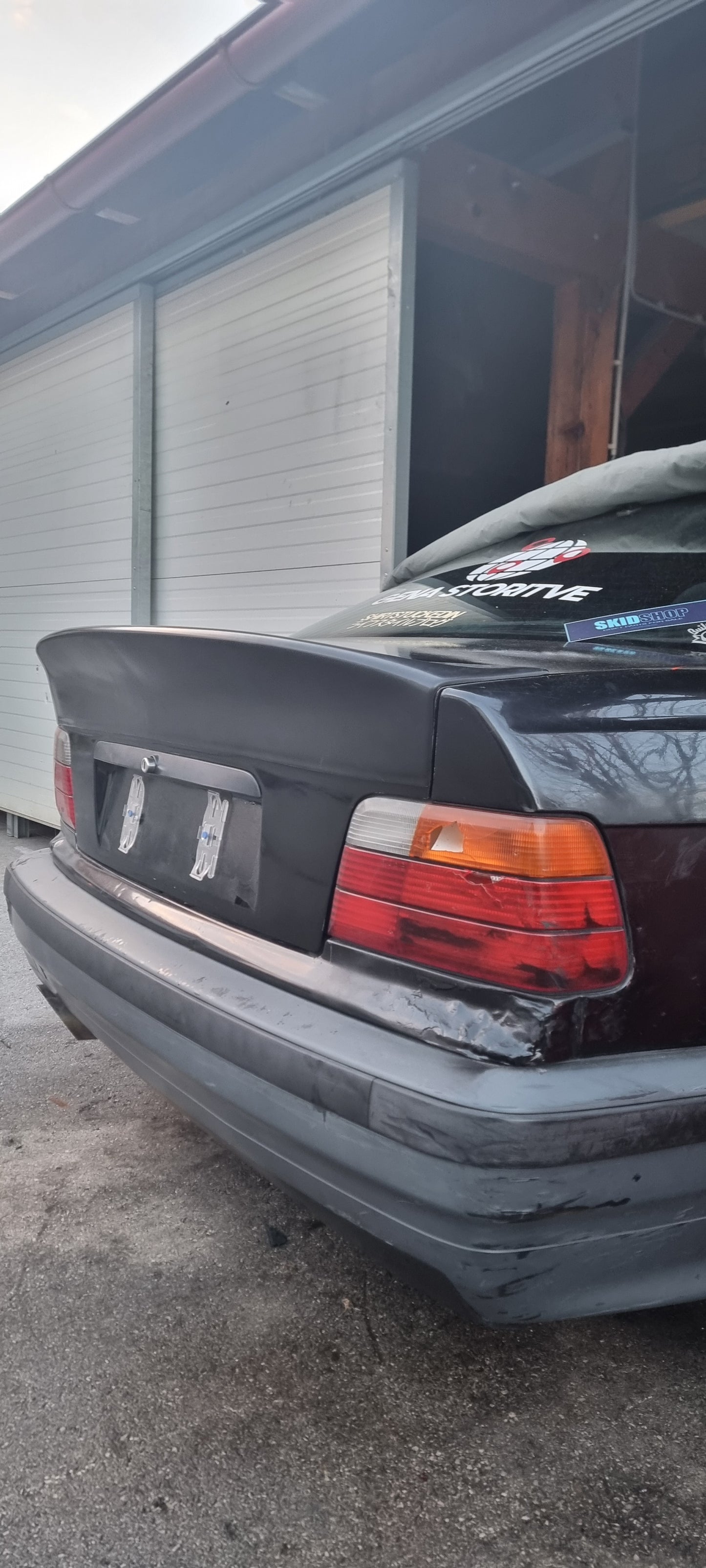 e36 ABS plastic ducktail spoiler