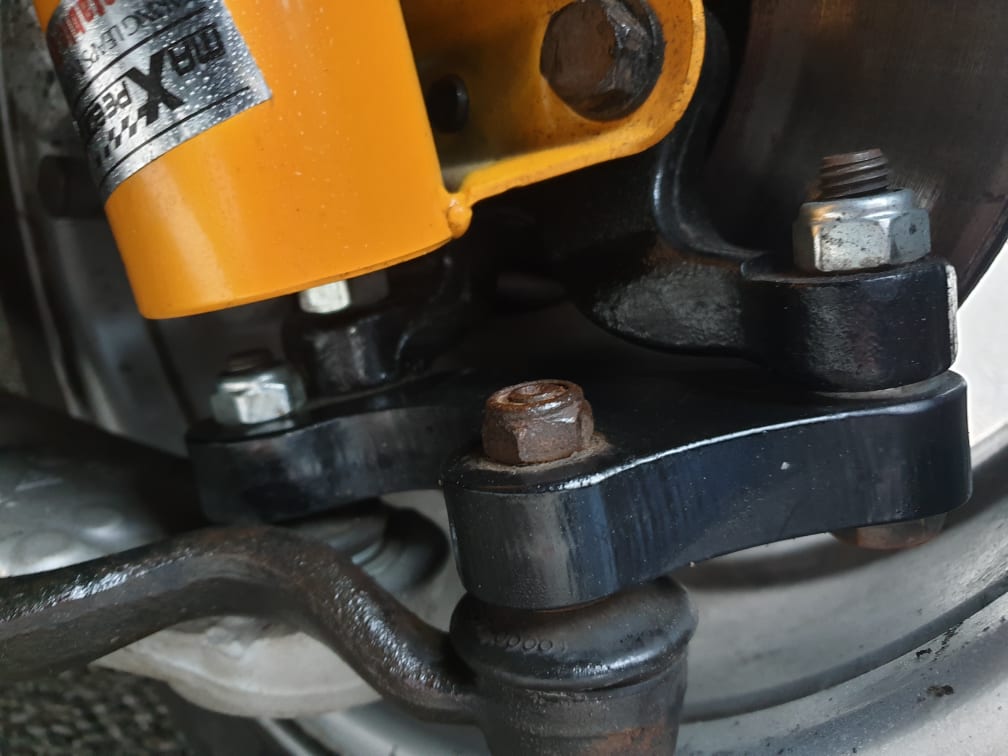 E36 knuckle adapter ( lock kit )