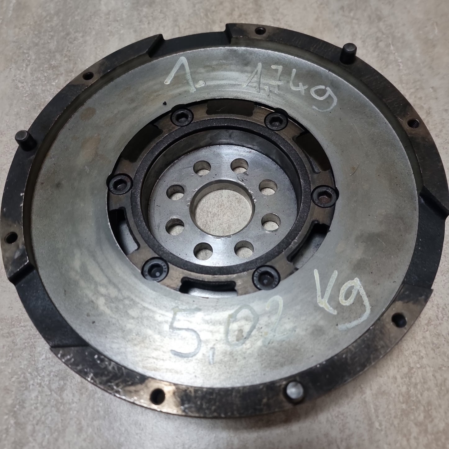 Singlemass remanufactured flywheel for BMW M series engines