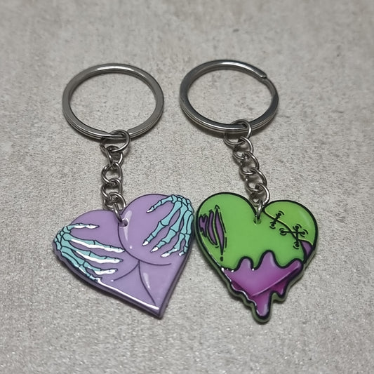 Heart keychain