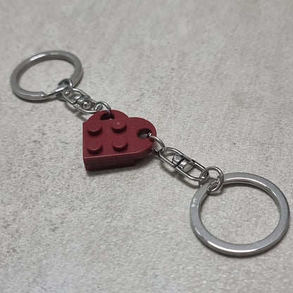 Le(t's)go Heart Keychain