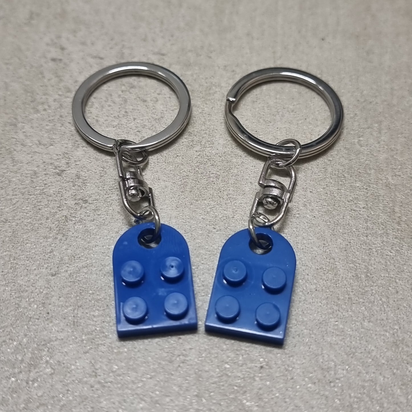 Le(t's)go Heart Keychain