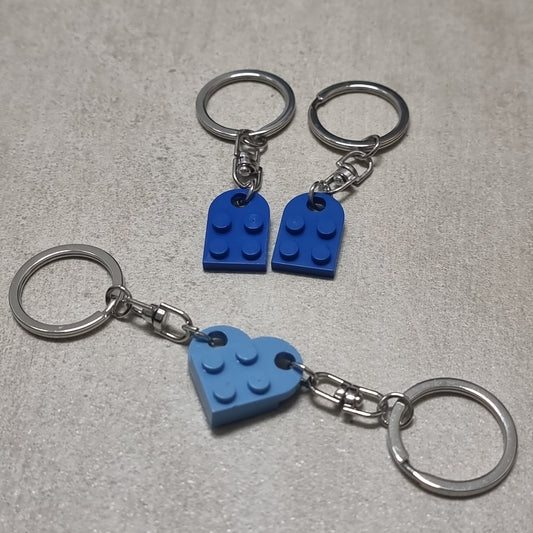 Le(t's)go Heart Keychain