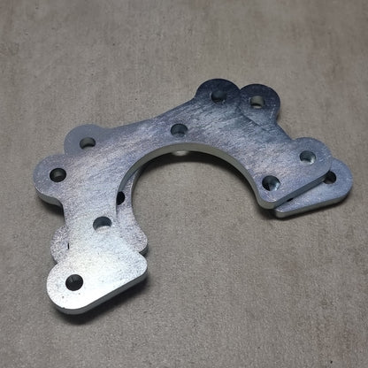 E36 Compact rear disc brake conversion bracket with hardware