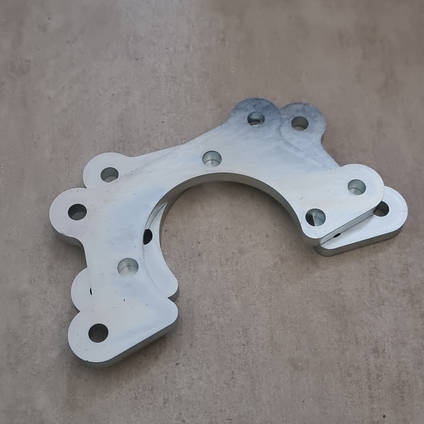 E36 Compact rear disc brake conversion bracket with hardware