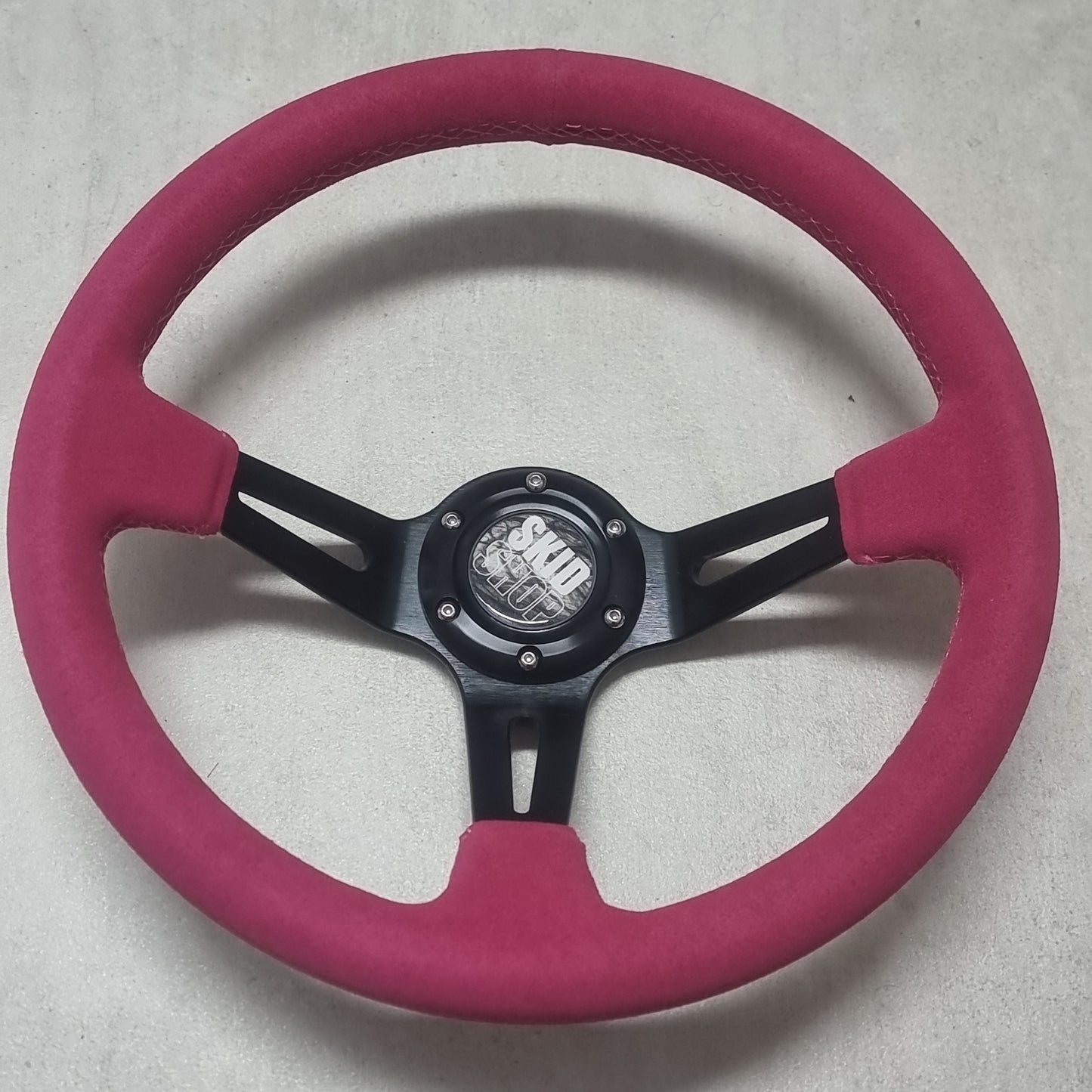 NEW SkidShop deep dish steering wheel - solid colours