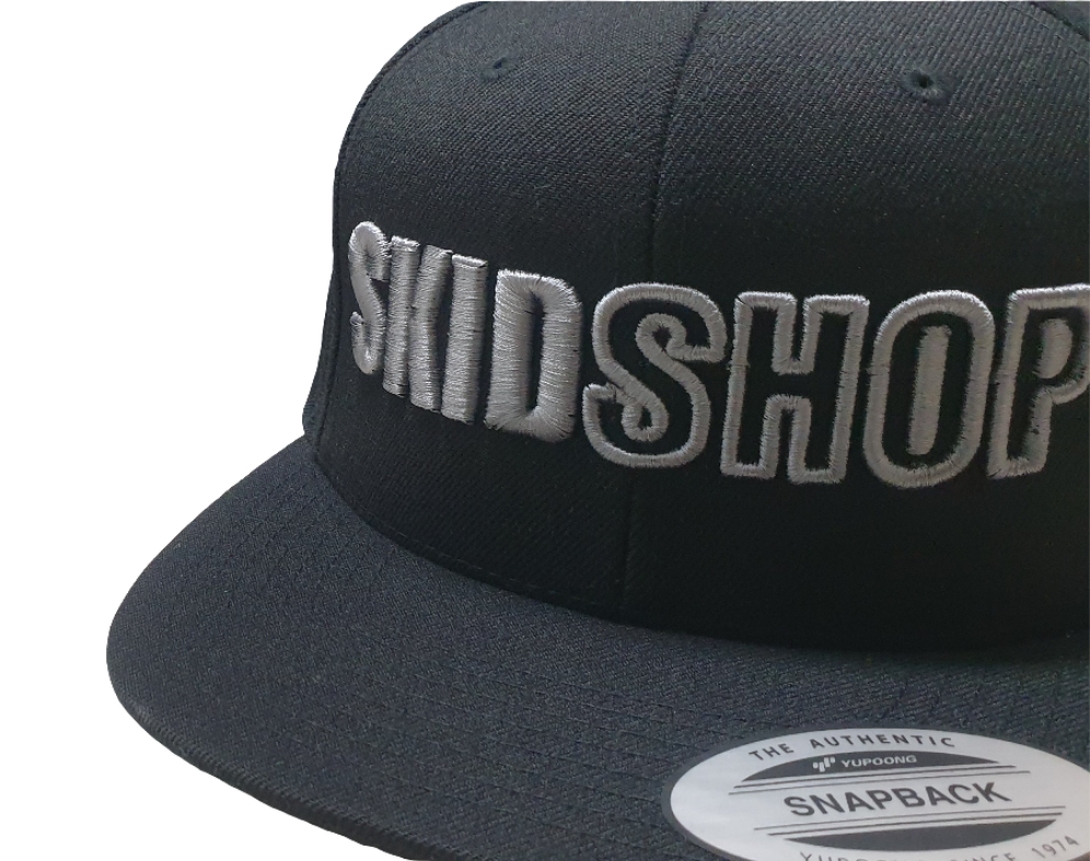 SkidShop Asphalt Grey Snapback