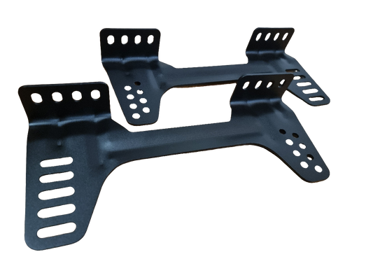 Light racing seat brackets