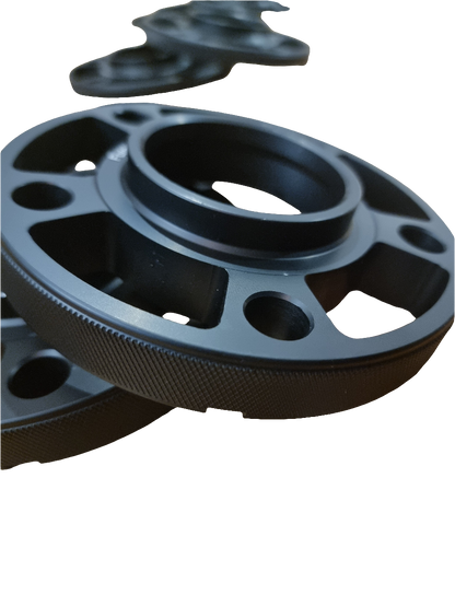 Light weight aluminium wheel spacers