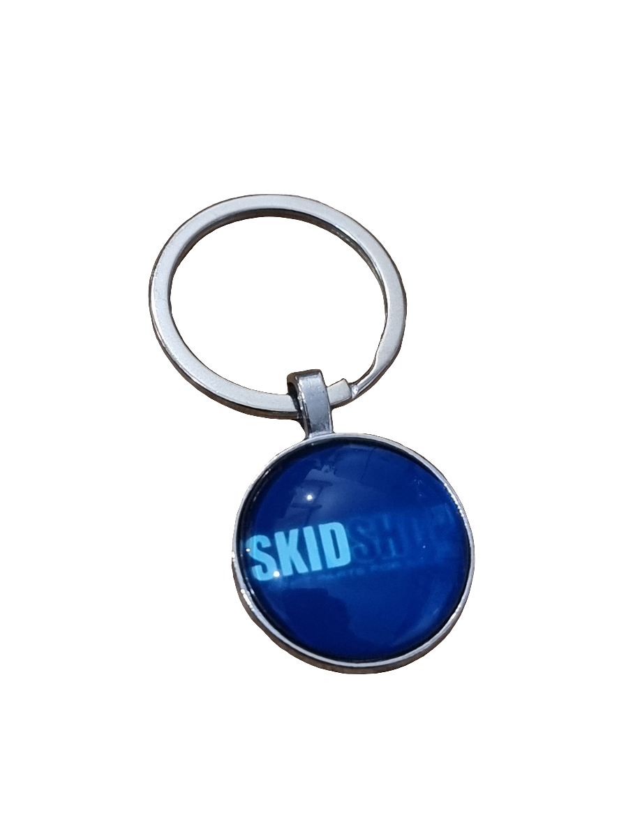 Skidshop simple&smol metal keychain