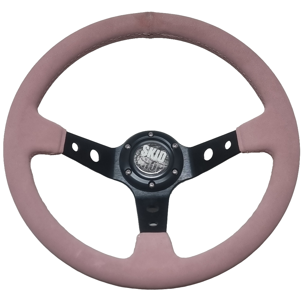 NEW SkidShop deep dish steering wheel - solid colours