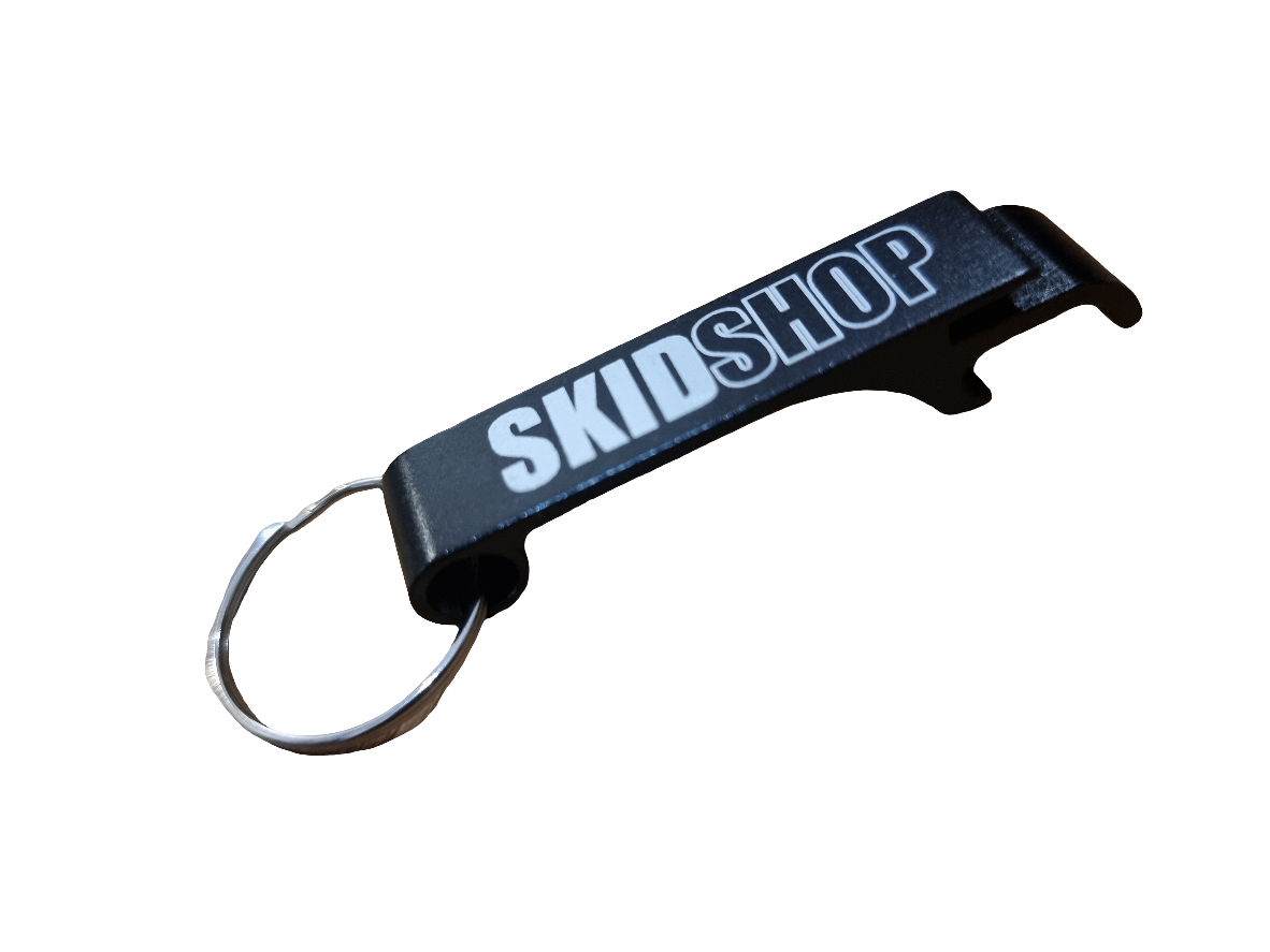 SkidShop bottle opener keychain