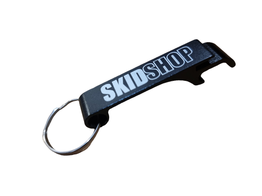 SkidShop bottle opener keychain