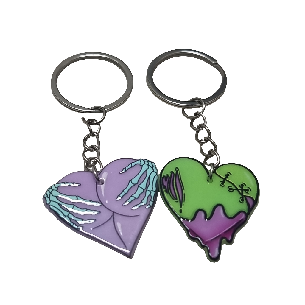 Heart keychain