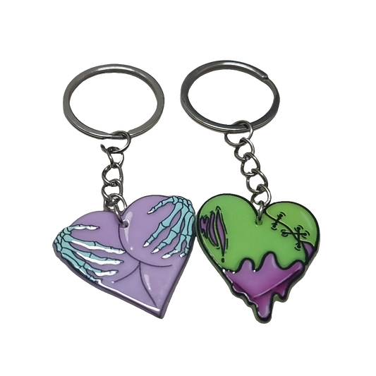 Heart keychain