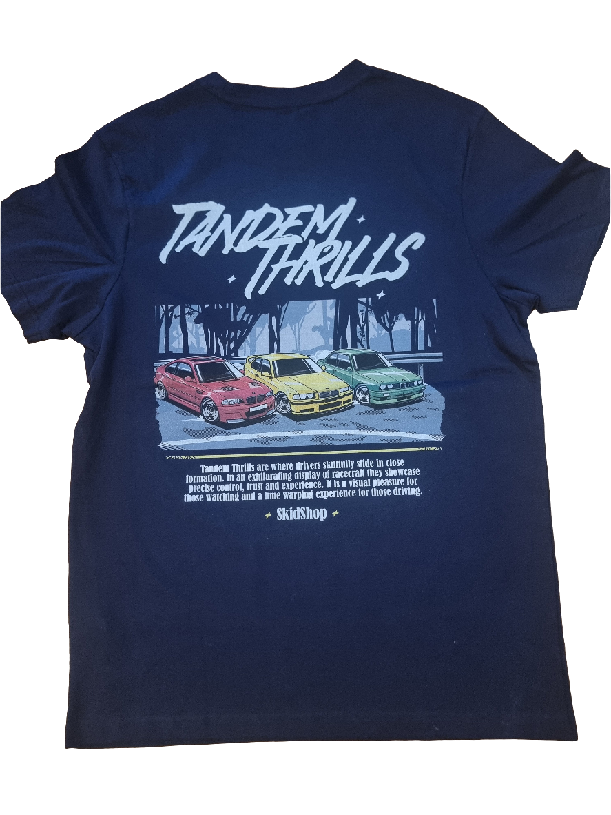 NEW SkidShop Tandem Thrills t-shirt