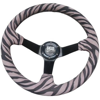 NEW SkidShop deep dish steering wheel - animal patterns