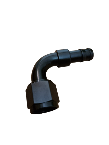 AN10 90° to 12-14mm ID hose