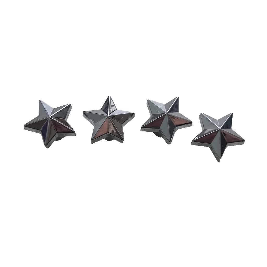 Stars tire valve caps