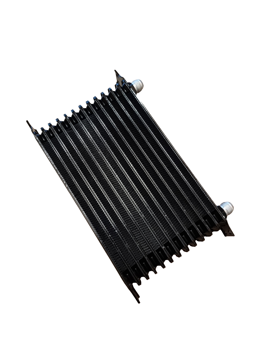 Scratched 13 row oil cooler