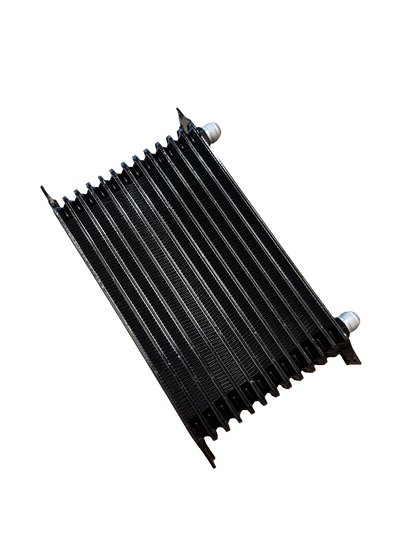 Scratched 13 row oil cooler