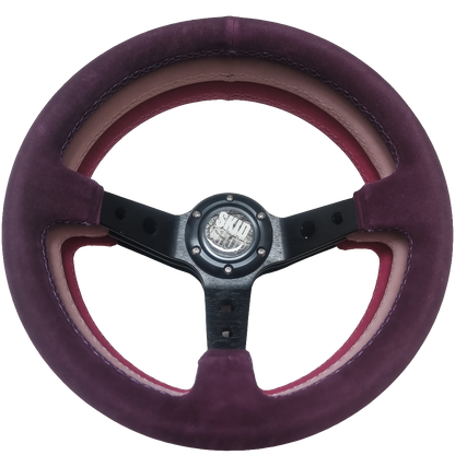 NEW SkidShop deep dish steering wheel - solid colours