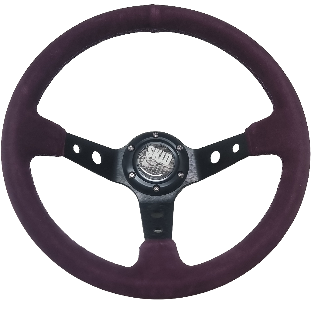 NEW SkidShop deep dish steering wheel - solid colours